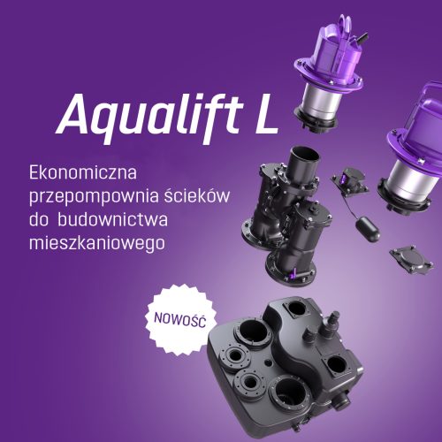 Nowa przepompownia Aqualift L – niezawodność w każdym calu