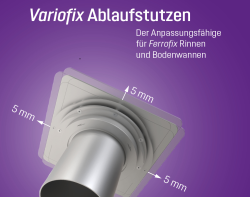 Der neue Variofix: Flexibilität trifft Edelstahl