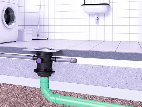 Que des atouts sur toute la ligne : le siphon de cave Universale Plus