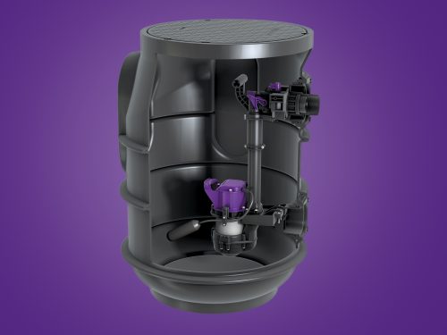 The new pumping station Aqualift S Basic